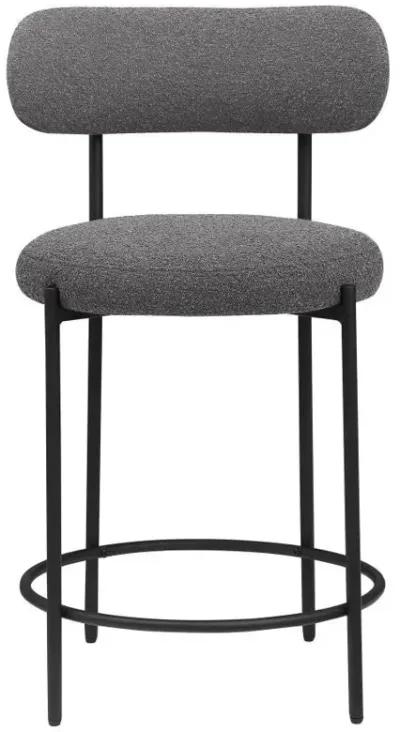 Viola - Boucle Upholstered Bar Stool (Set of 2)