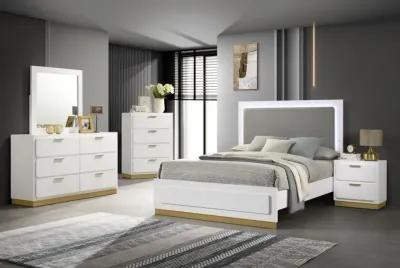 Caraway - 6-Drawer Bedroom Dresser With Mirror