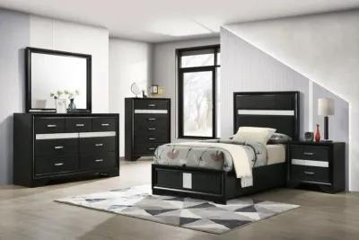 Miranda - Upholstered Panel Bed