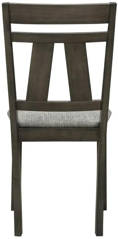 Maribelle - Side Chair (Set of 2) - Gray And Brown