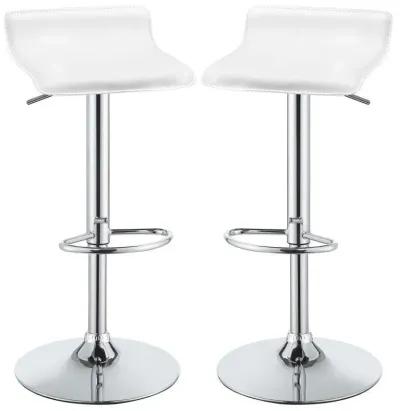 Bidwell - Upholstered Adjustable Bar Stool (Set of 2)