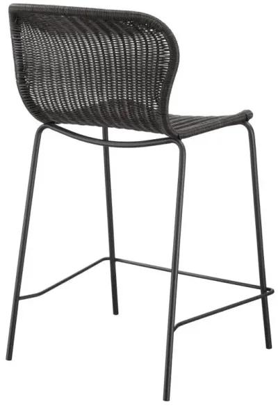 Mckinley - Faux Rattan Metal Chair (Set of 2)