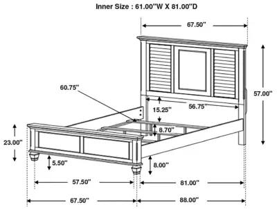 Franco - Wood Panel Bed