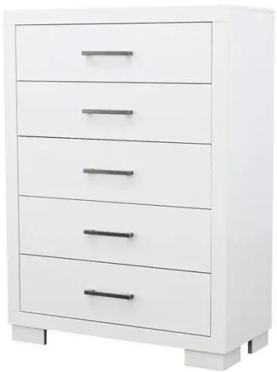 Jessica - 5-Drawer Bedroom Chest