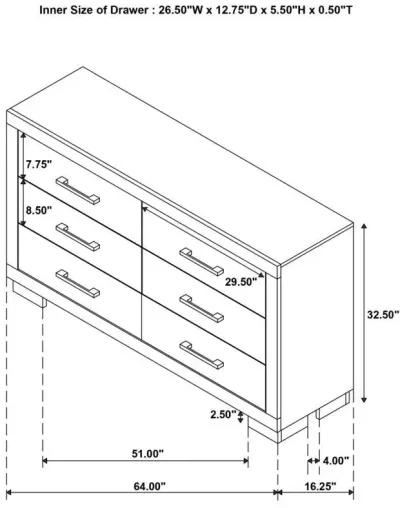 Jessica - LED Bedroom Set