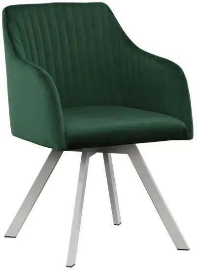 Arika - Upholstered Swivel Dining Arm Chair