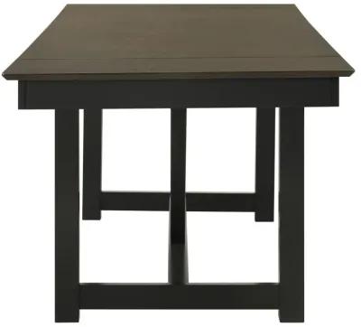 Malia - Refractory Extension Leaf Dining Table Set