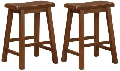 Durant - Wood Backless Counter Stool (Set of 2)