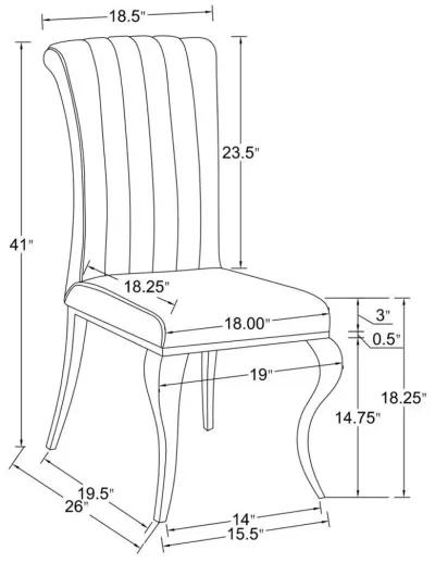 Carone - Rectangular Glass Dining Set