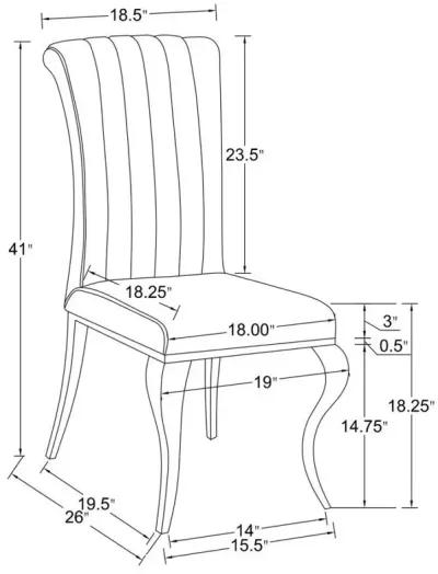 Carone - Rectangular Glass Dining Set