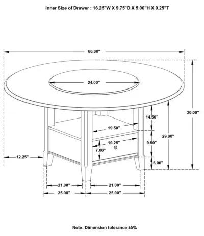 Twyla - Round Dining Table