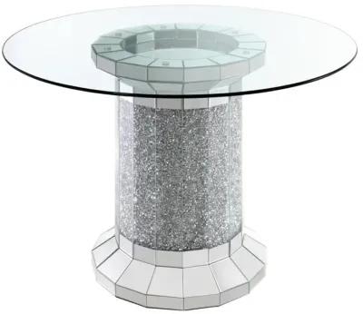 Ellie - Mirrored Counter Height Dining Table Set