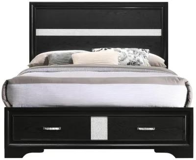 Miranda - Wood Storage Panel Bed