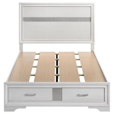 Miranda - Wood Storage Panel Bed