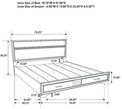 Miranda - Storage Bedroom Set