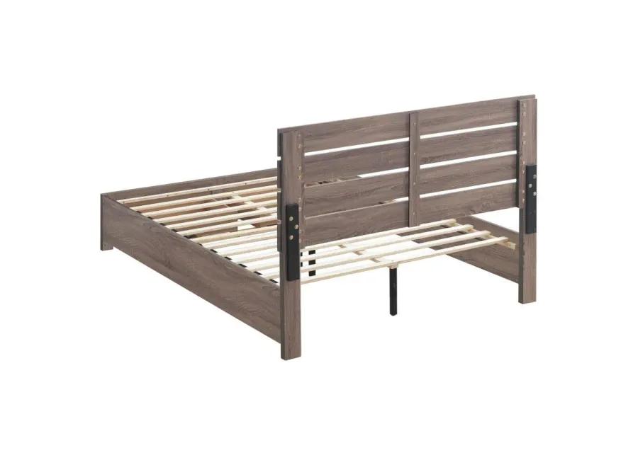 Brantford - Wood Storage Panel Bed