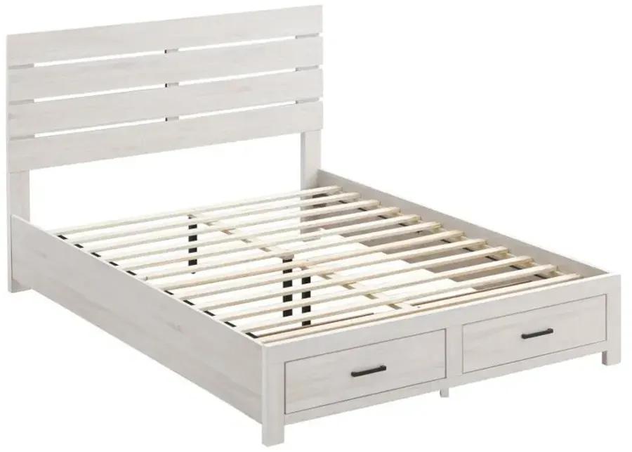 Brantford - Wood Storage Panel Bed