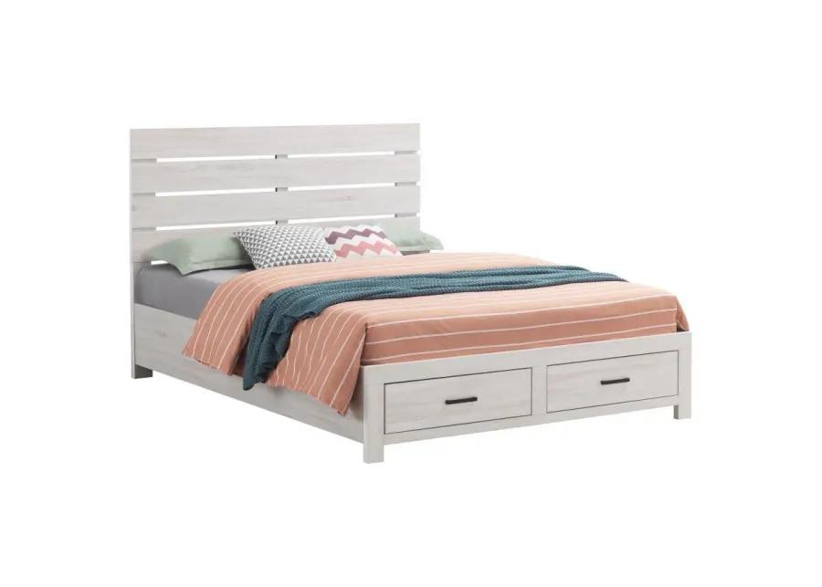 Brantford - Wood Storage Panel Bed