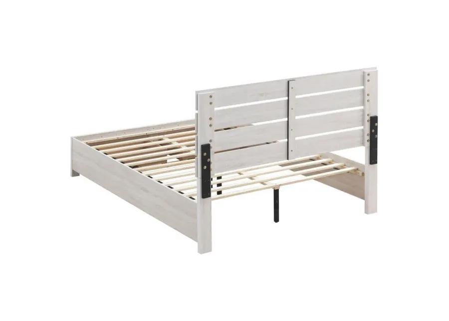 Brantford - Wood Storage Panel Bed