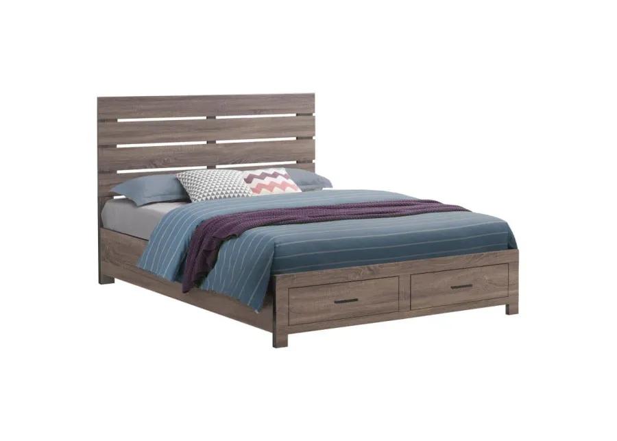 Brantford - Wood Storage Panel Bed