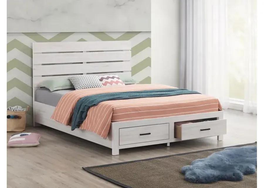 Brantford - Wood Storage Panel Bed