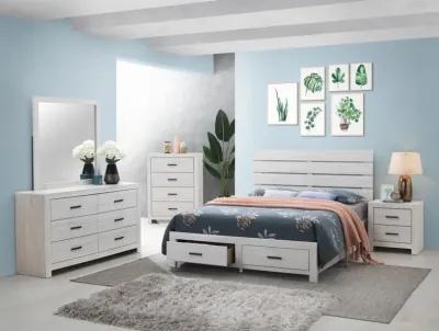 Brantford - Wood Storage Panel Bed