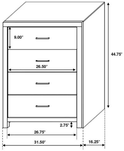 Brantford - 4-Drawer Bedroom Chest