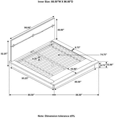 Winslow - Wood Panel Bed