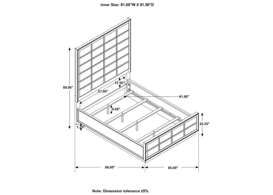 Durango - Wood Panel Bed