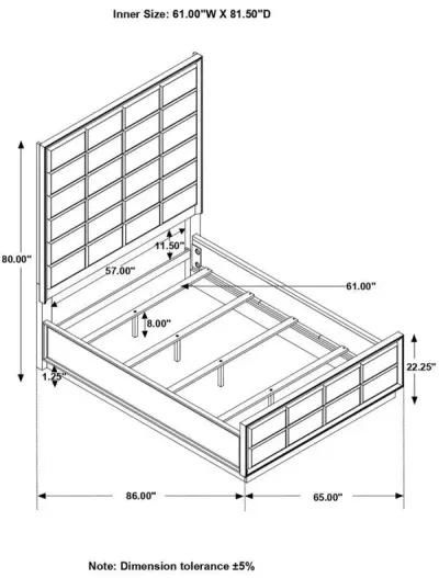 Durango - Wood Panel Bed