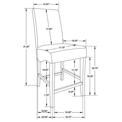 Stanton - Square Counter Height Dining Table Set