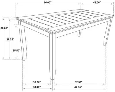 Dalila - Rectangular Dining Table Set