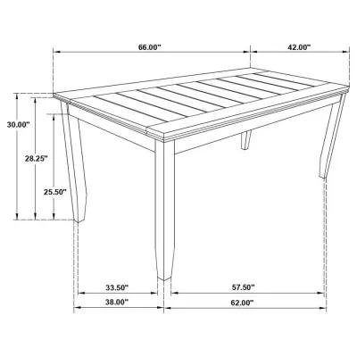 Dalila - Rectangular Dining Table Set