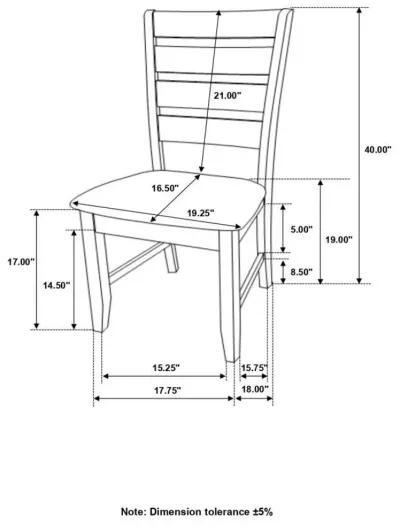 Dalila - Wood Dining Side Chair (Set of 2)