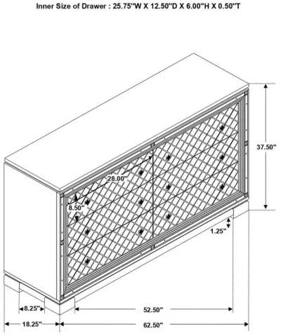 Eleanor - 6-Drawer Dresser