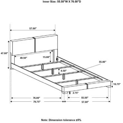 Conner - Upholstered Panel Bed