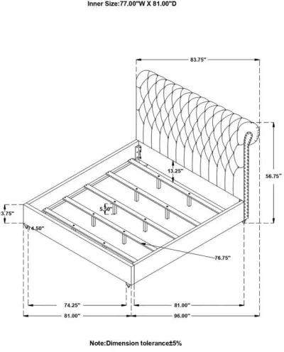 Devon - Upholstered Panel Bed