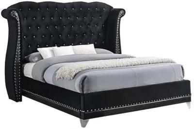 Barzini - Upholstered Wingback Bed