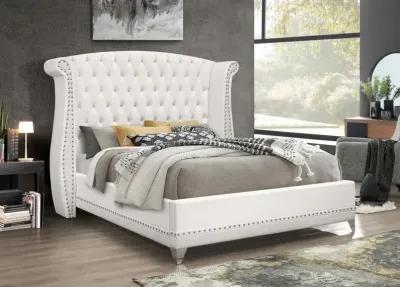 Barzini - Upholstered Wingback Bed