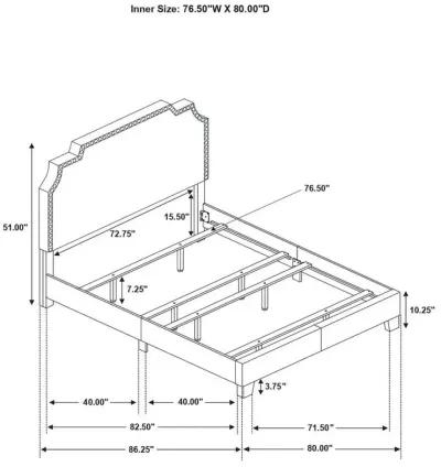 Tamarac - Upholstered Panel Bed