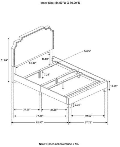 Tamarac - Upholstered Panel Bed