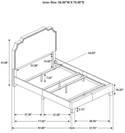 Tamarac - Upholstered Panel Bed