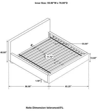 Gregory - Upholstered Panel Bed