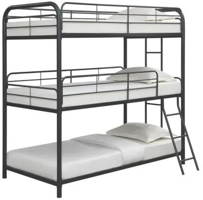 Garner - Metal Triple Bunk Bed