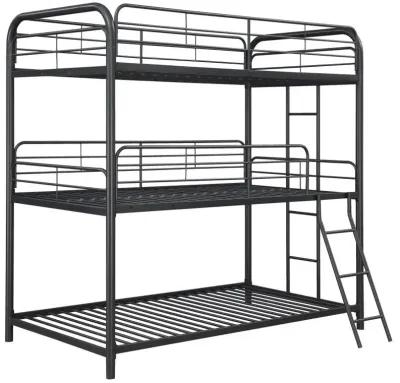 Garner - Metal Triple Bunk Bed