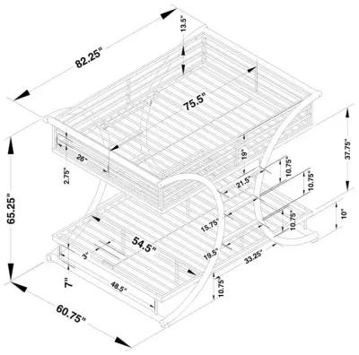 Stephan - Metal Bunk Bed