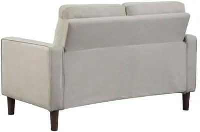 Bowen - Upholstered Track Arm Tufted Sofa Set