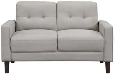 Bowen - Upholstered Track Arm Tufted Sofa Set