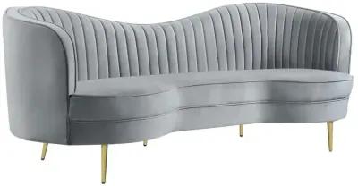 Sophia - Upholstered Channel Tufted Sofa Set