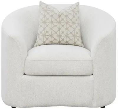 Rainn - Boucle Upholstered Sloped Arm Sofa Set